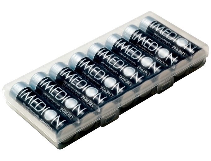 Powerx 2400mAh 8-pack AA Rechargeable Batteries