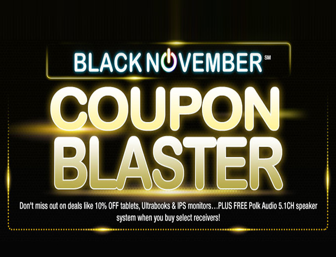 Newegg Black November Coupon Blaster