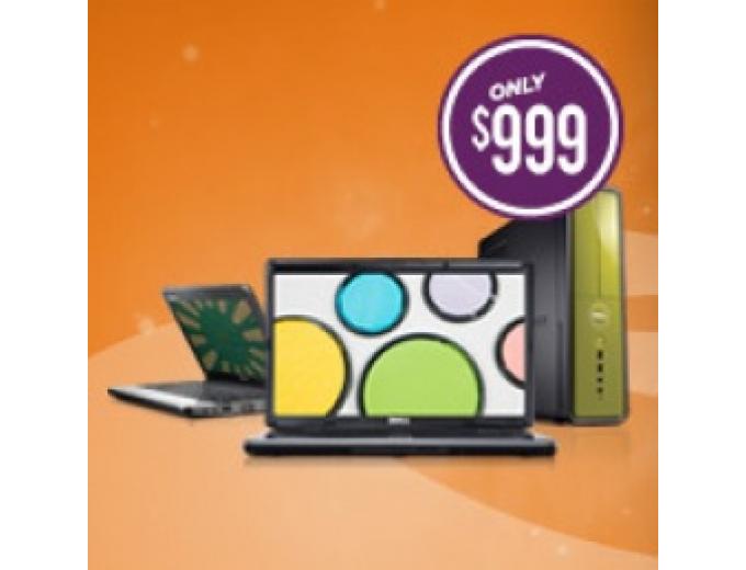 Package Deal: Laptop, Desktop and Mini for $999