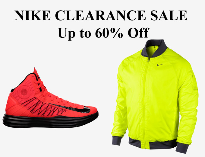 Nike Clearance Sale - Up to 60% off