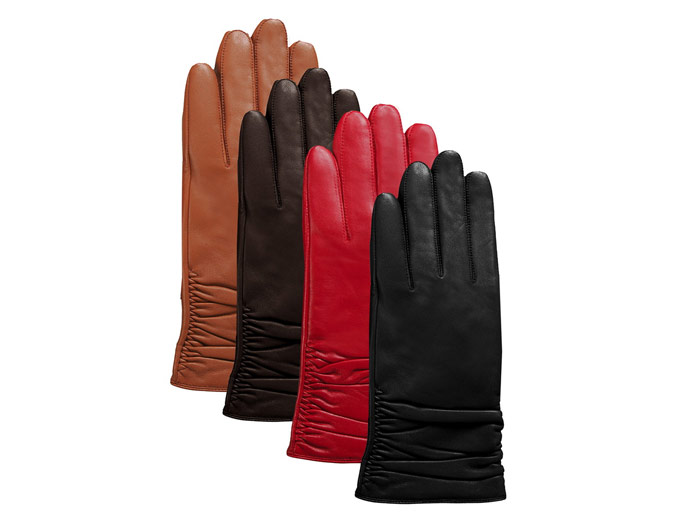 Luxury Lane Lambskin Leather Women's Glove