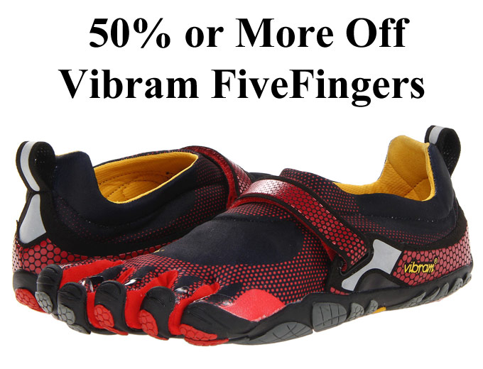 50% or More off Vibram FiveFingers Shoes