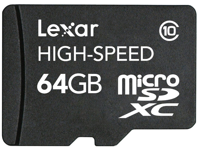 Lexar microSDXC 64GB Mobile Flash Card