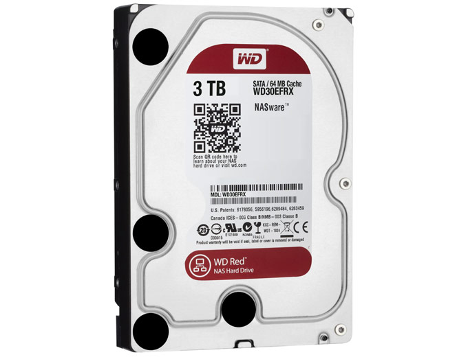 WD Red 3TB NAS Hard Drive WD30EFRX