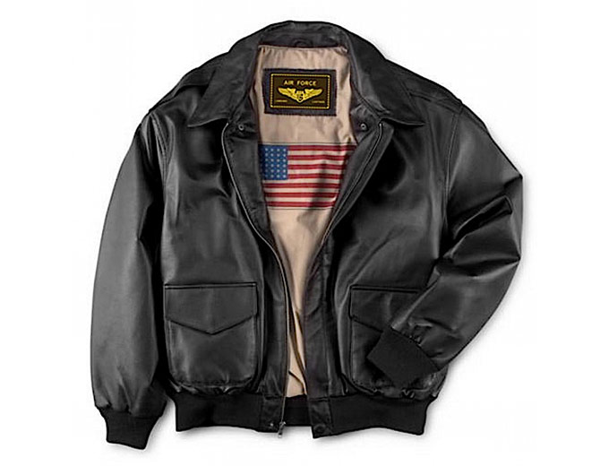 Air Force A-2 Flight Men's Leather Jacket