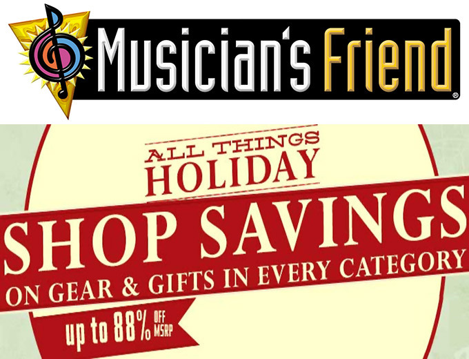 Up to 88% off Music Gear & Gifts