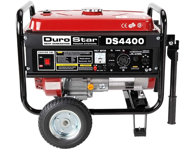 DuroStar 4,400W Portable Gas Generator