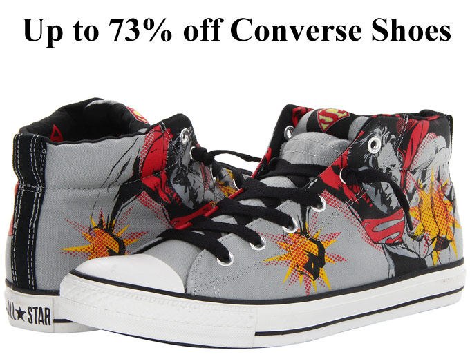 Save 73% off Converse Shoes for the Entire Family