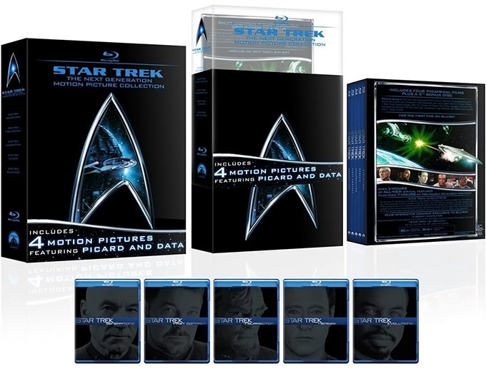 Star Trek: TNG Motion Picture Collection Blu-ray