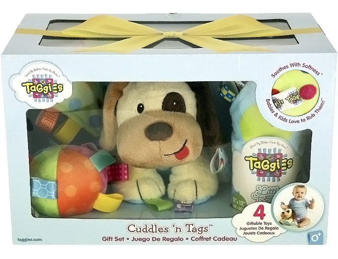 Taggies Cuddles 'n Tags Holiday Gift Set