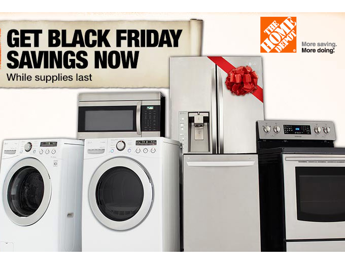 Home Depot Countdown to Black Friday - Big Savings