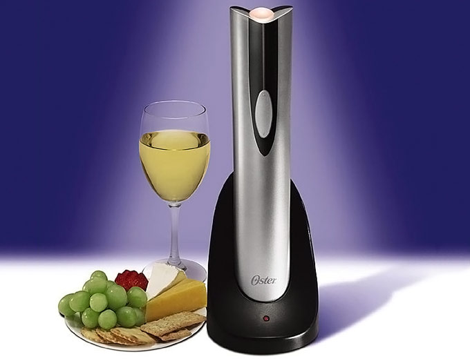 Oster Stainless Steel Electric Wine Bottle Opener
