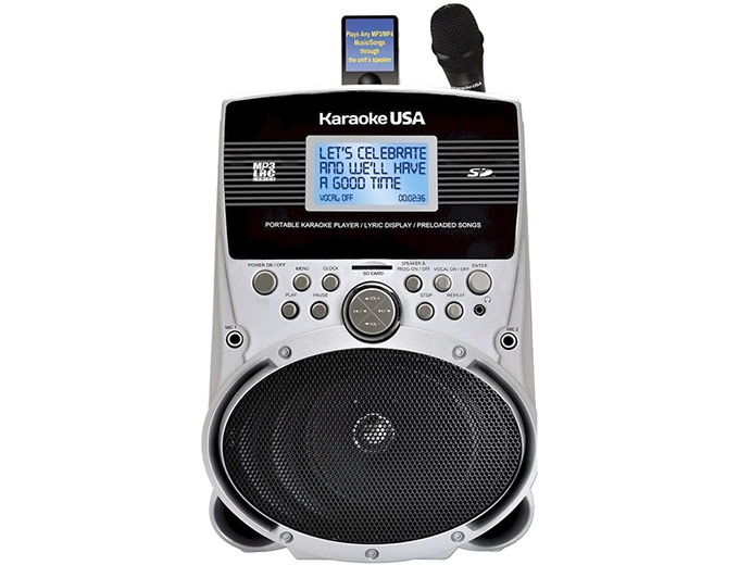 Portable Karaoke MP3 Lyric Player SD516