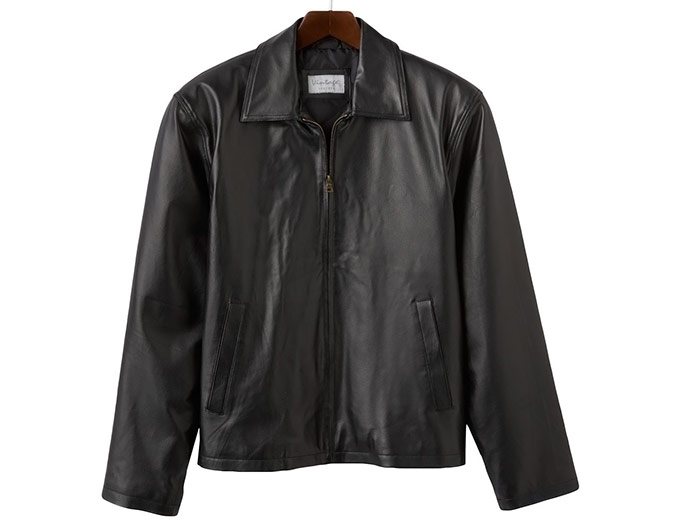 Vintage Men's Split Napa Leather Jacket