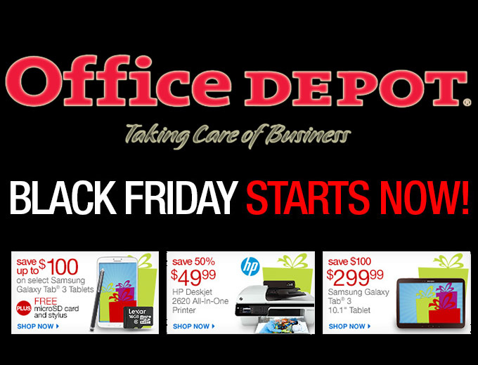 Office Depot Black Friday Sale