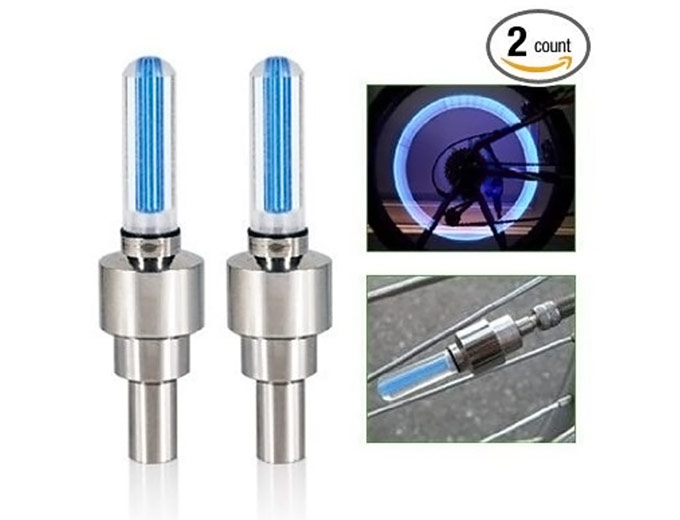 2-Pack: Motion-Activated LED Wheel Lights