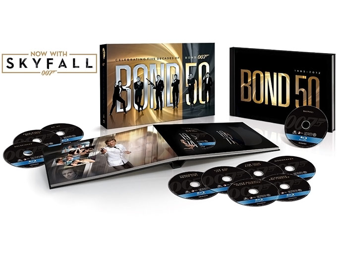 Bond 50: Complete 23 Film Collection Blu-ray