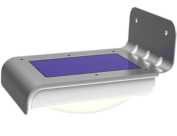 Ivation Solar LED Motion Sensor Outdoor Light