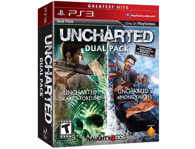 UNCHARTED Greatest Hits Dual Pack - PS3