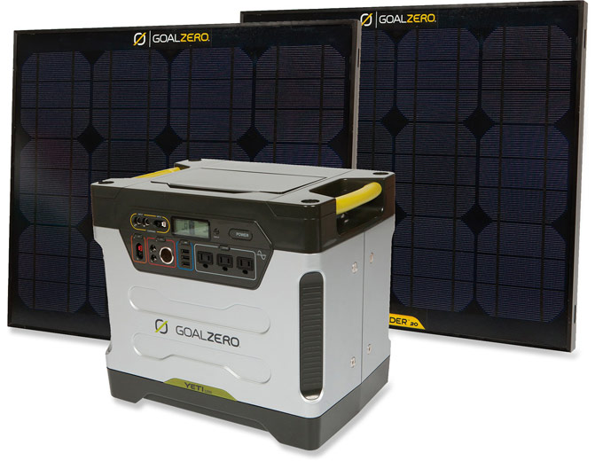 Goal Zero Yeti 1250 Solar Generator Kit