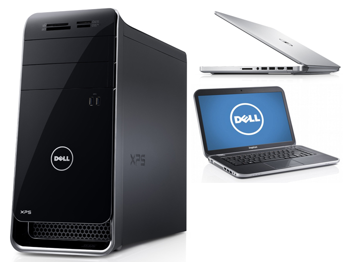 Popular Dell Desktops and Laptops