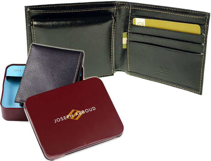 Joseph Abboud Passcase Leather Wallet