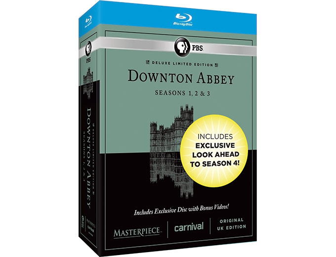 Downton Abbey Seasons 1, 2 & 3 Blu-ray