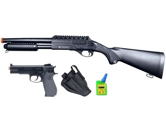 Smith & Wesson Airsoft Shotgun & Pistol Kit
