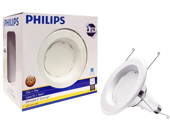 Philips 75W Eqv Recessed LED Flood Light