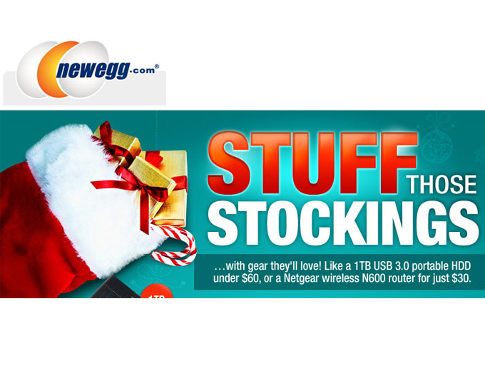 Newegg Stocking Stuffer Deals
