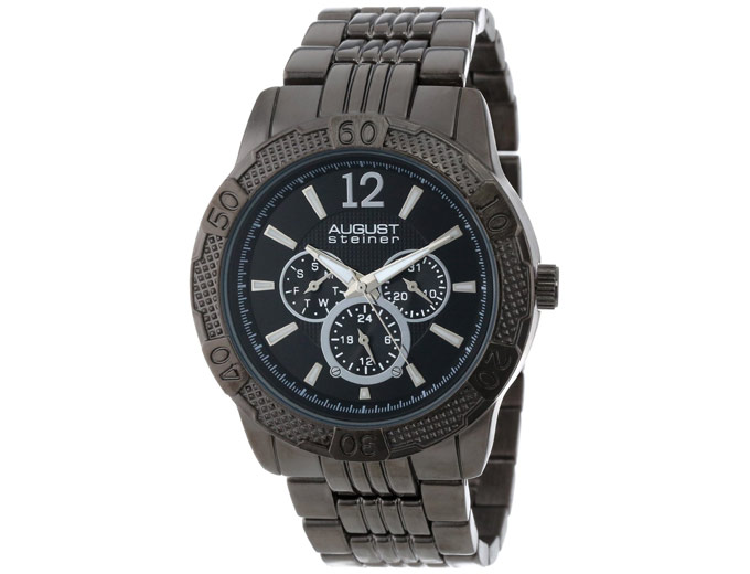 $405 off August Steiner Men's Chronograph Sport Watch, $39 + Free Shipping