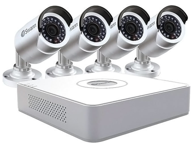 Swann 1500 8-Ch 4-Camera Security System