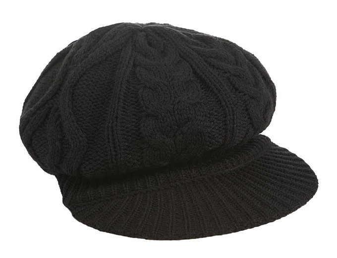 Isotoner Women's Irish Cable Knit Hat