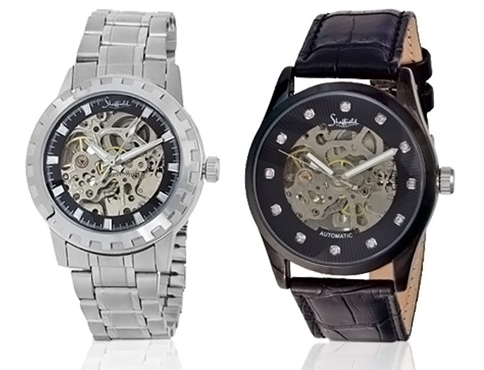 Sheffield Classic Skeleton Men's Watches