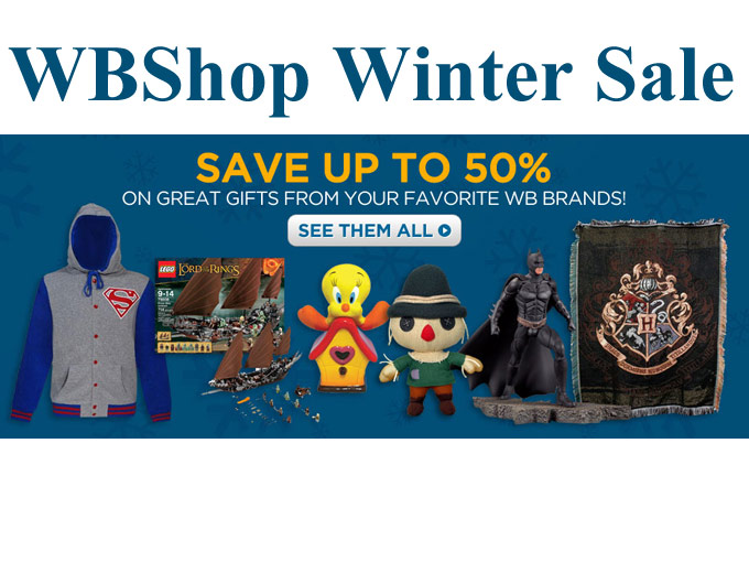 WBShop Winter Sale - Up to 50% off Top Rated Items