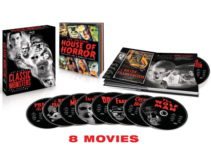 Universal Classic Monsters Blu-ray Set