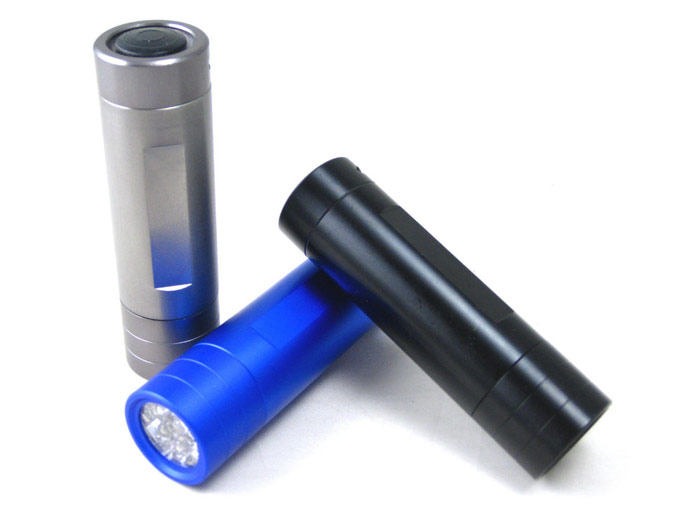 3-Pack Neiko 9-LED Aluminum Flashlights