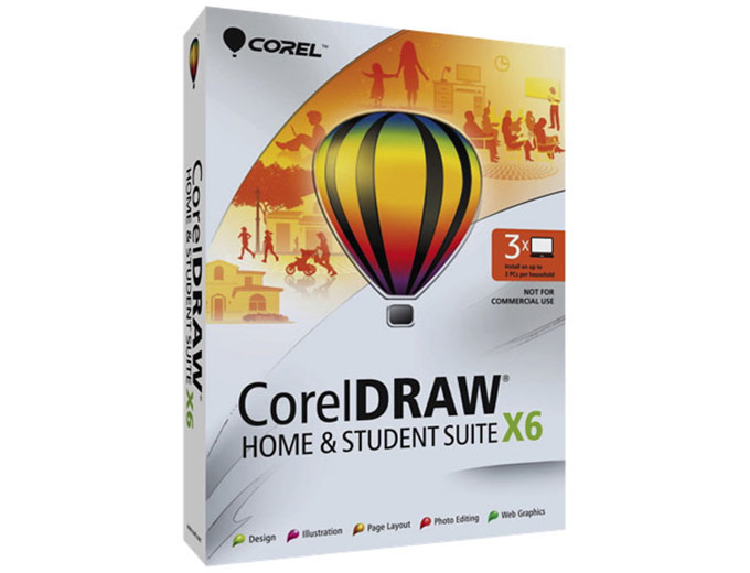 CorelDRAW Home and Student Suite X6