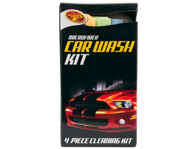 Detailer's Choice 4pc Car Wash Kit