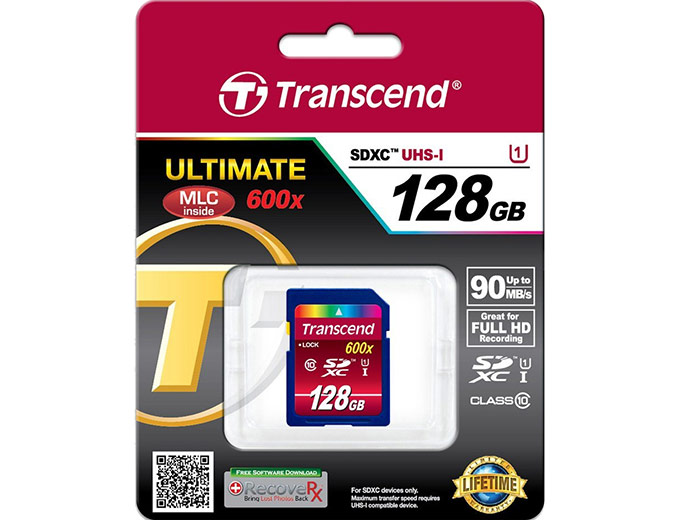 Transcend 128GB SDXC Memory Card