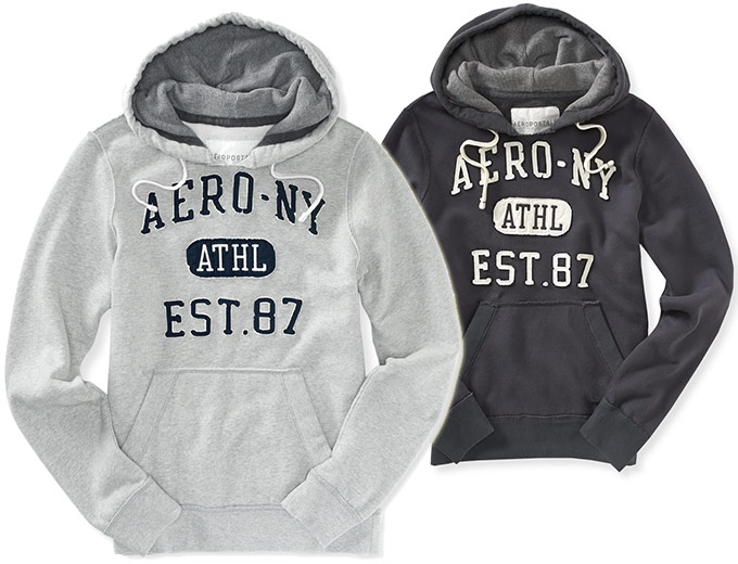 76% off Aero Athletic 87 Popover Hoodie - $12 + Free Shipping