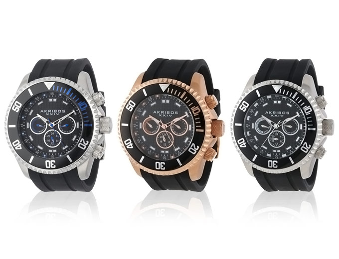 Akribos XXIV Grandiose Swiss Quartz Watch