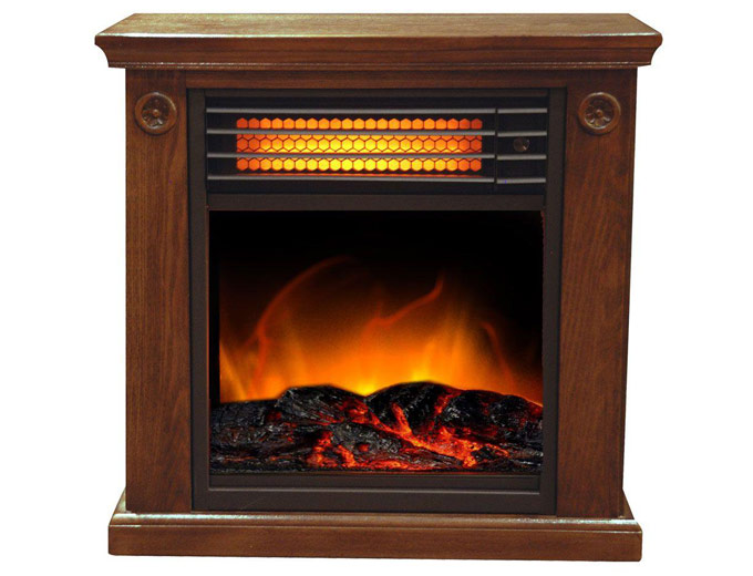 SunHeat 1500-W Infrared Fireplace Heater
