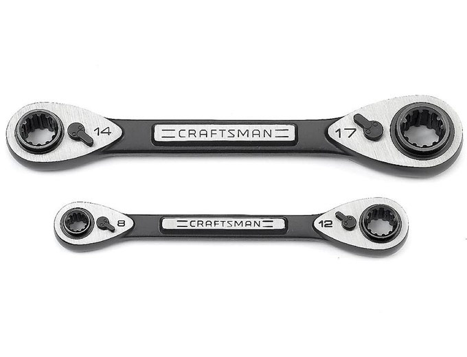 Craftsman 35422 CM 2PC Wrench 4 in 1 Set