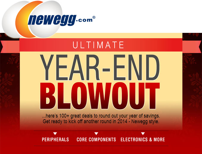 Newegg Ultimate Year-End Blowout