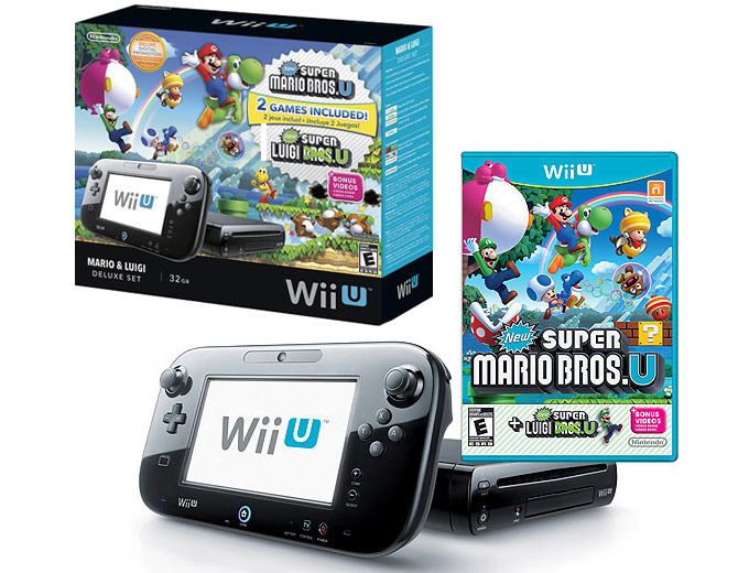 Deal: Wii U Deluxe w/ Super Mario & Super Luigi U