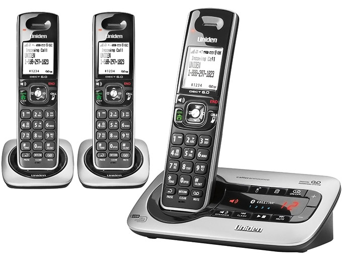 Uniden D3580-3 DECT 6.0 Cordless Phone System