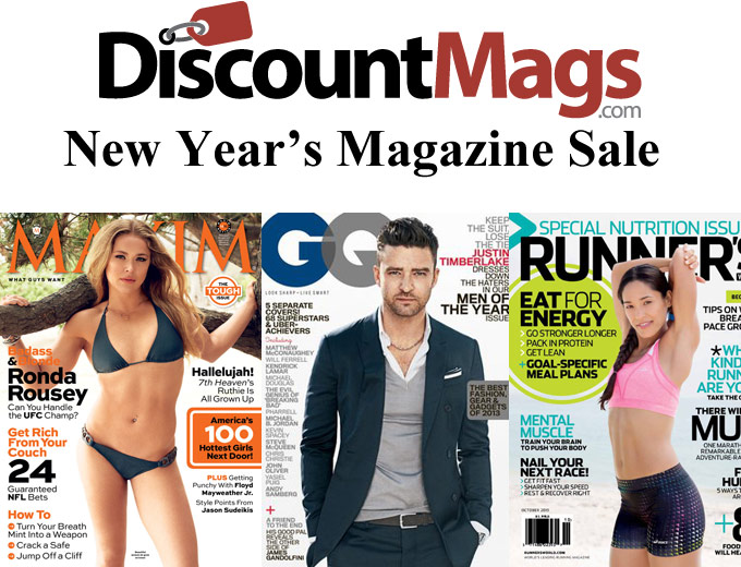 DiscountMags Sale - Subscriptions from $3.50