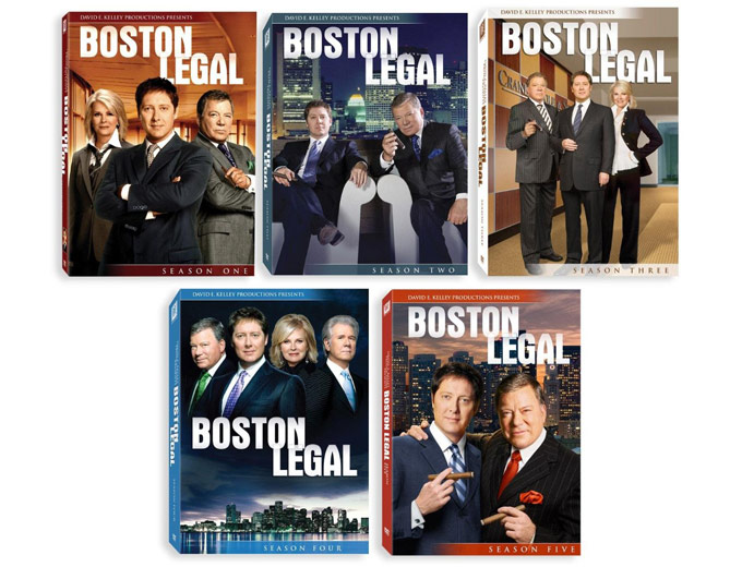Boston Legal Season 1-5 DVD Collection