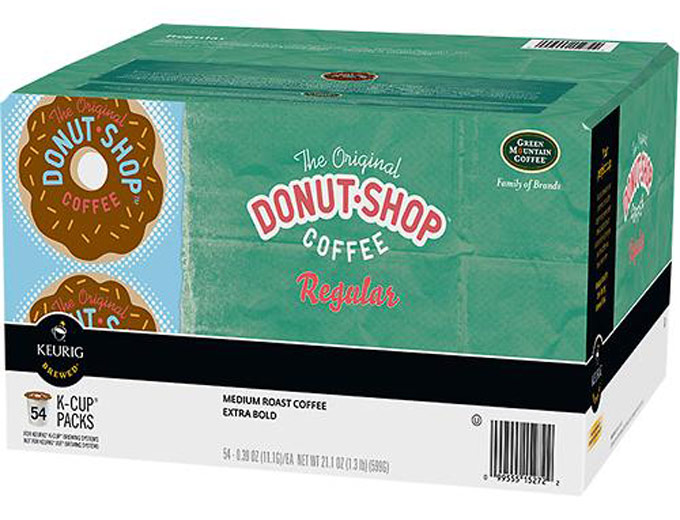 Keurig Donut Shop Coffee K-Cups (54-Pack)